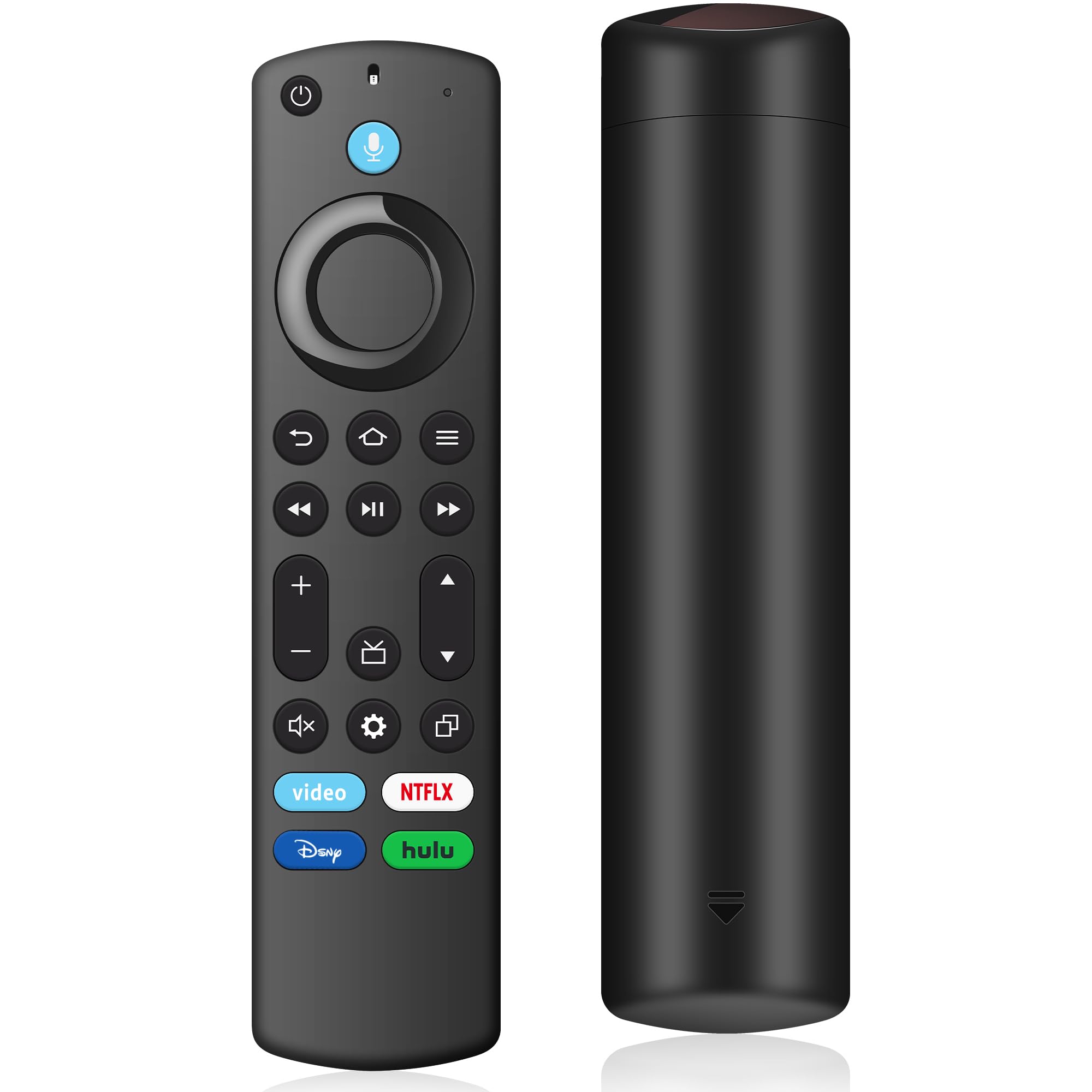 Replacement FireStick Remote for Insignia Smart TVs Stick 4K Max/4K (1st/2nd Gen), Remote for Stick (2nd/3rd Gen,Lite,HD), TV Cube, Omni Series Smart TVs