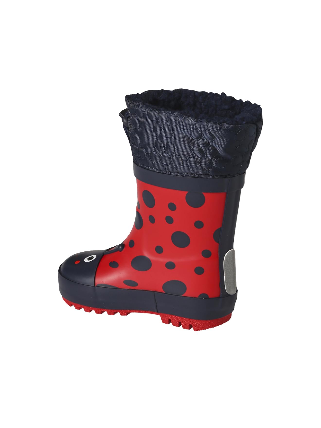 VERTBAUDET Bottes de pluie fourrées en caoutchouc imprimé bébé