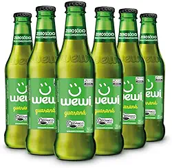 Guaraná Orgânico Garrafa 255ml pacote com 6unidades