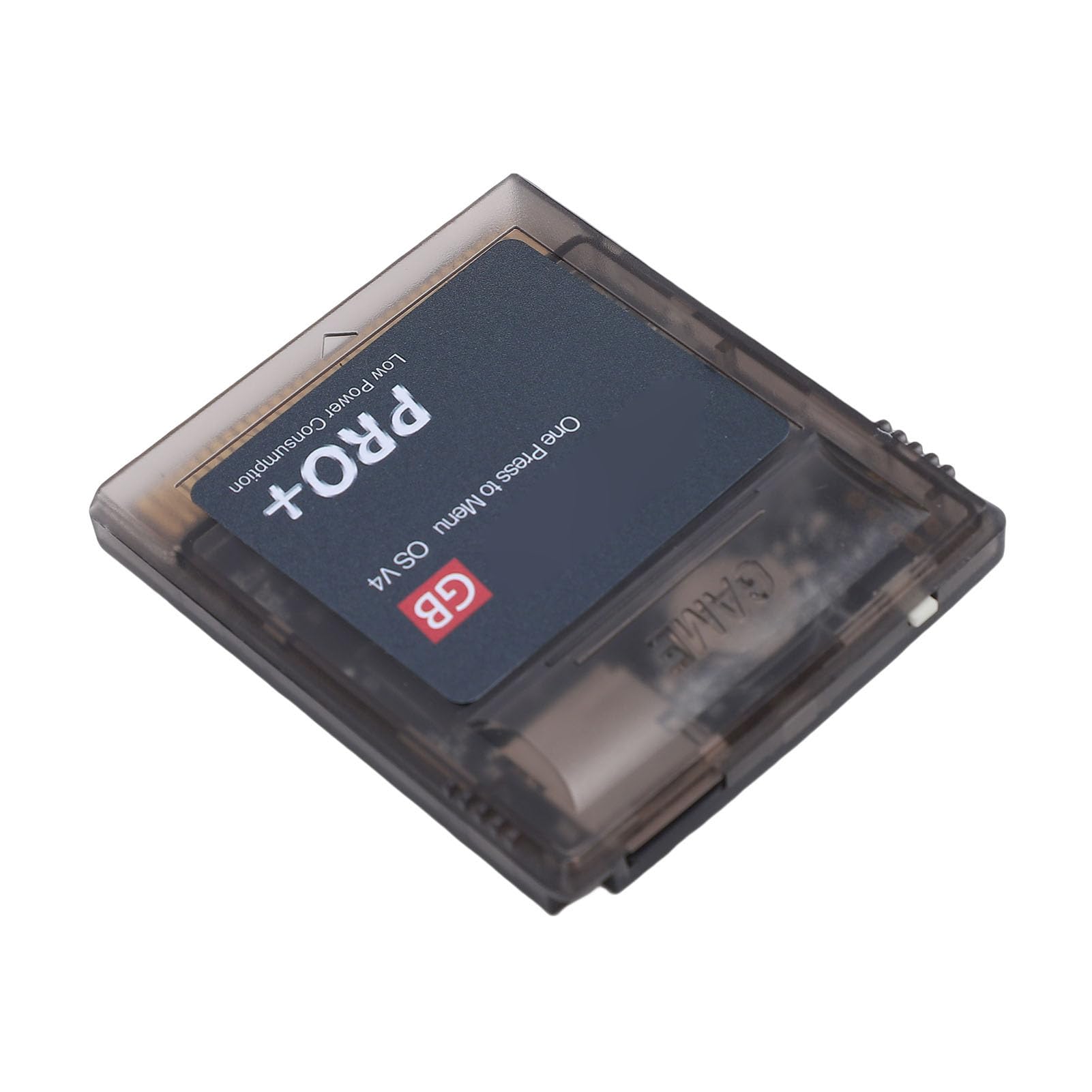 Fabater Cartuccia di Gioco 1000 in 1 di qualità per Console Compatibili con Gameboy con Memoria funzionalità di Risparmio Energetico per un Divertimento Senza Fine (Grigio Trasparente)