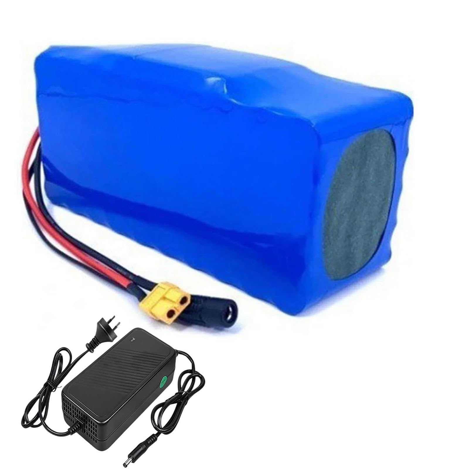 Batería De Litio De 48 V Y 12,5 Ah Para Patinete Eléctrico Con Cargador, Batería De Iones De Litio Para Bicicleta Eléctrica, BMS Integrado 48V 12.5Ah,XT60