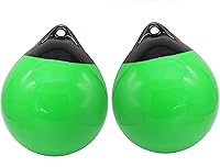 Vista 9 de X-Haibei Par de Defensas de Barco Bola Redonda Boya de Ancla, Bola Amortiguadora de Muelle Protección de Escudo de Vinilo Inflable Boyas de Amarre