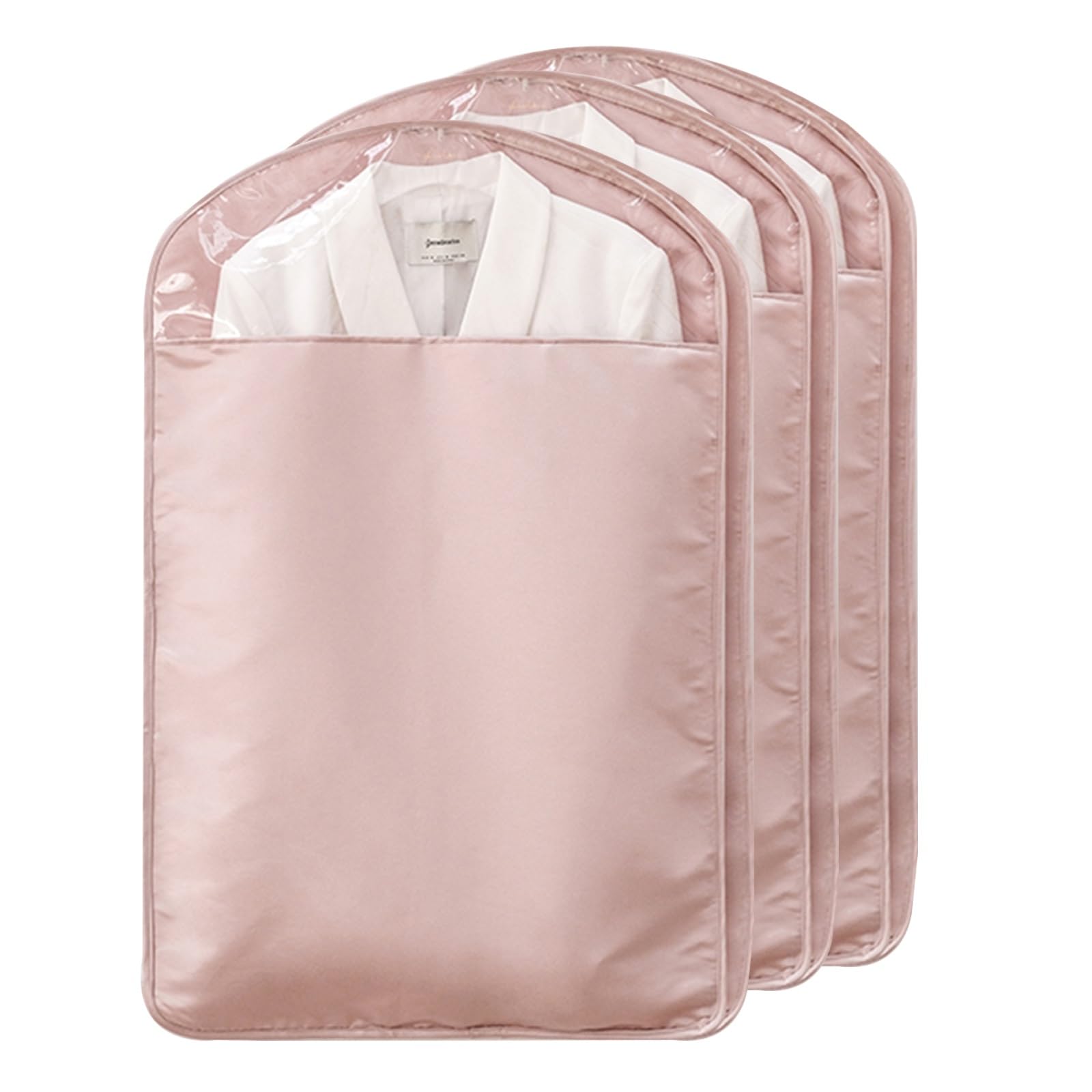 Clothes covers protector bags suit bags and garment covers Set of 3 Plastic garment bag with zip For