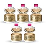 Style Edit Root Touch Up Powder (5 Pack) to Cover Up Dark Roots and Grays Between Salon Visits, Water Resistant, Non-Sticky, Compact And Mess-Free, Medium Blonde Hair Color (Total of 5)