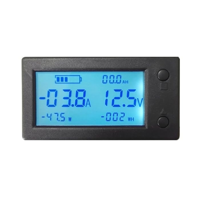 Buy AiLi DC Battery Monitor 300V 200A Voltmeter Ammeter Voltage Amp