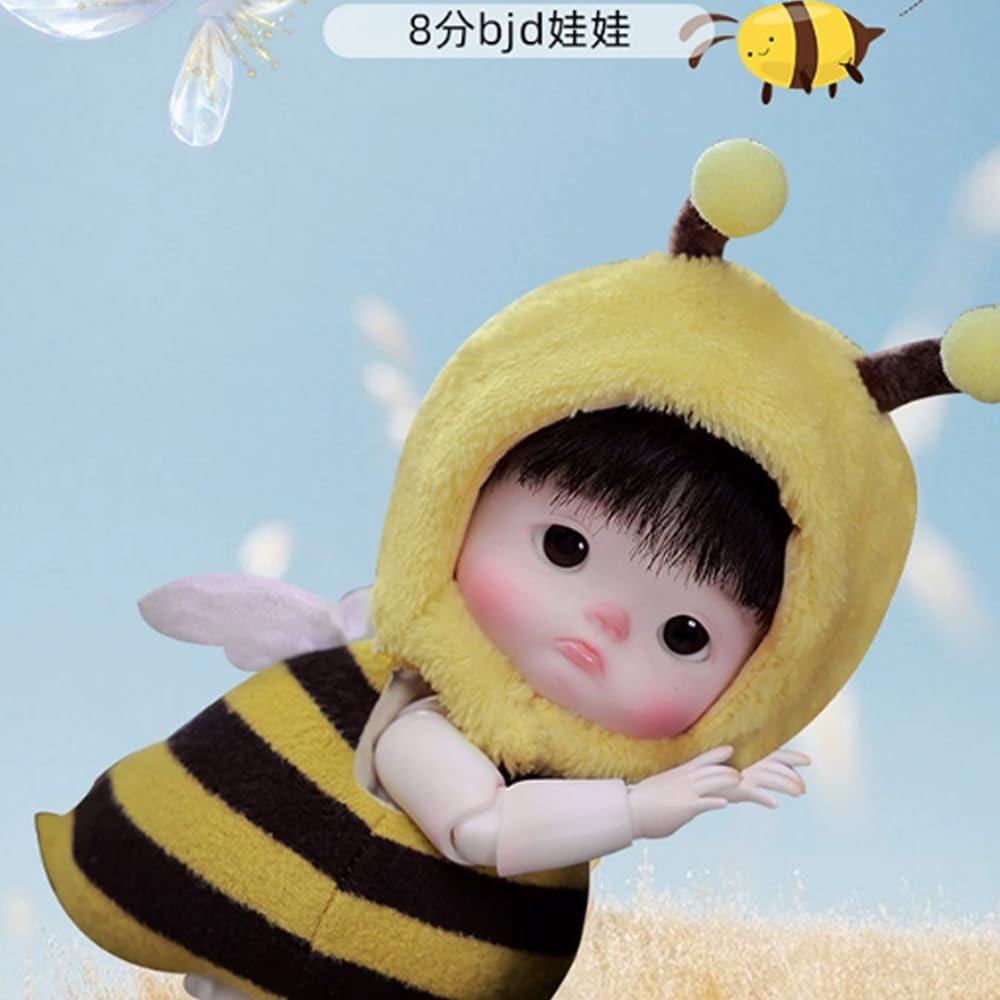 Amazon | KAKAA BJDドール フルセット 1/8 球体関節人形 16.5cm SD
