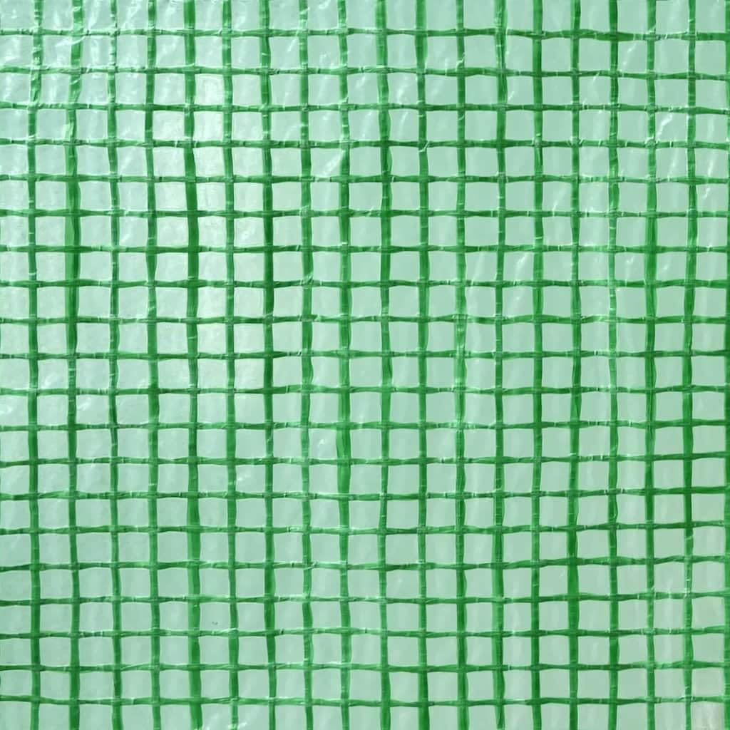 Invernadero con marco emergente verde 290 x 290 x 315 cm de hierro resistente a la intemperie para jardín, balcón o terraza, invernadero robusto con ventana, cubierta y estructura estable