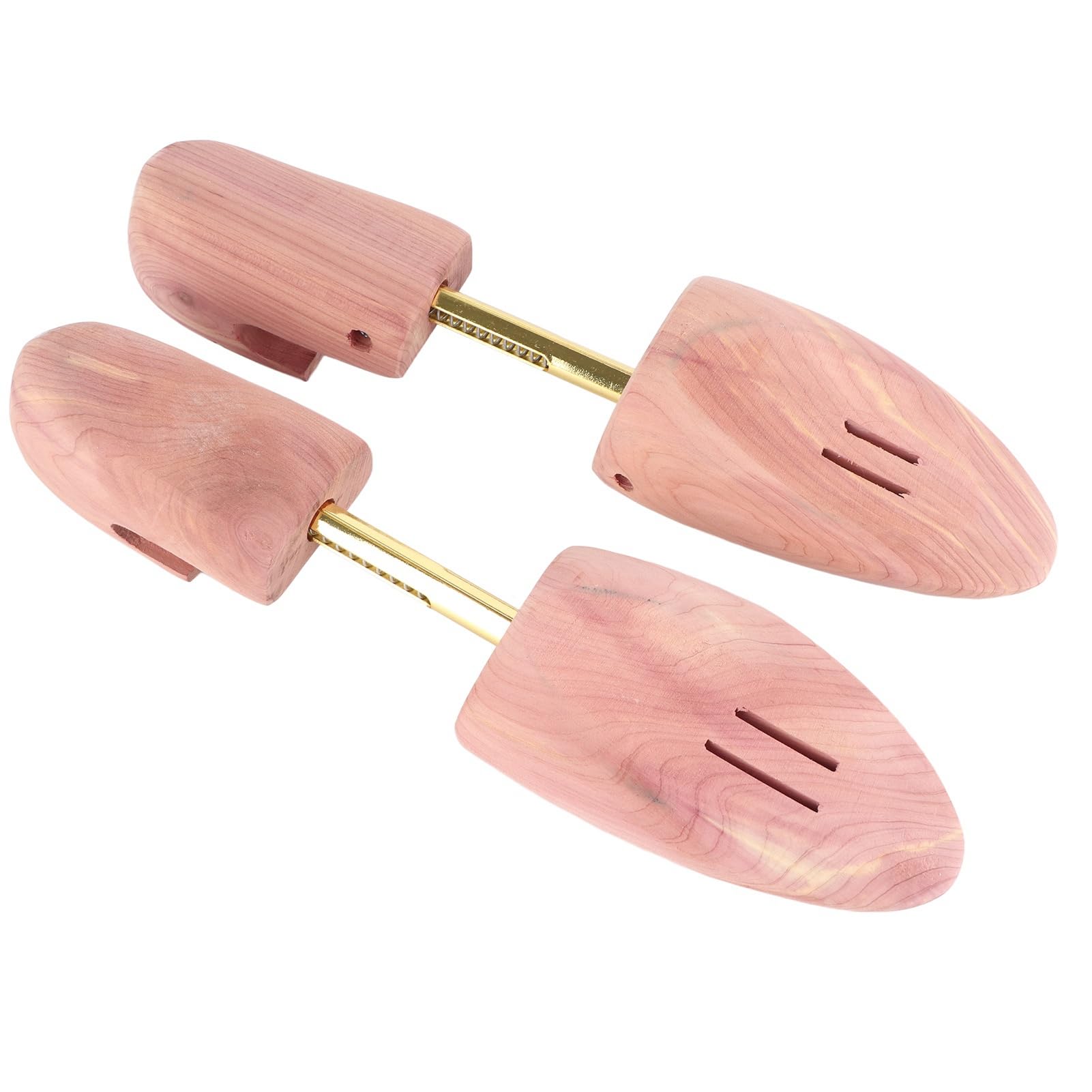 Hormas para Zapatos, Expansores de Madera de Cedro Ajustables para Botas, Zapatillas y Zapatos de Cuero, Paquete de 2