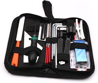 1set Guitar Repairing Maintenance Cleaning Tool Kit String Organizer and Measuring Gauge Essential Accessories for Guitar