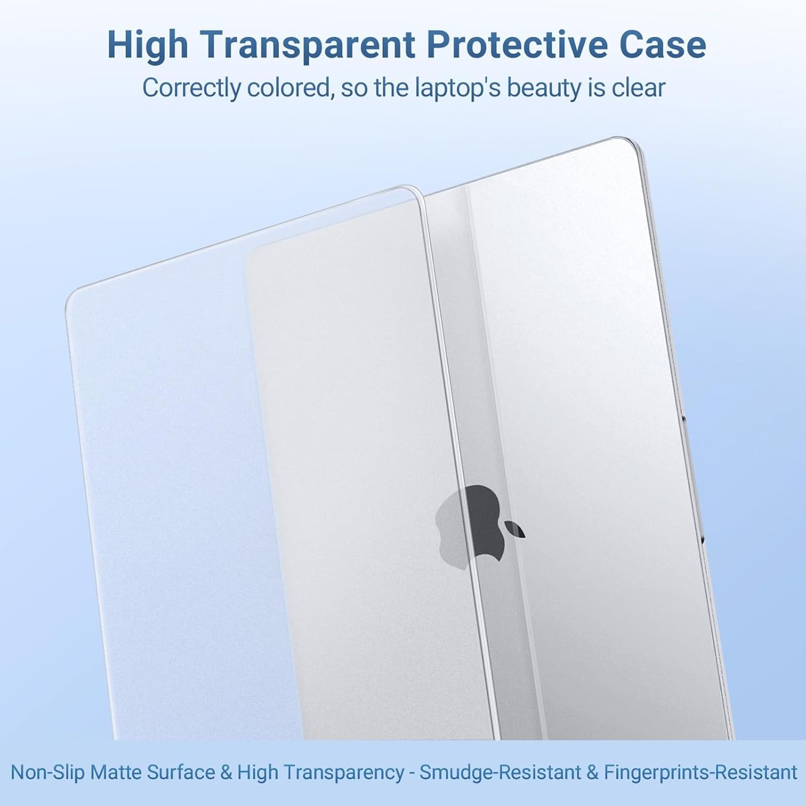 MOSISO Matowe etui kompatybilne z MacBook Air 13 cali M5 M4 M3 M2 2026-2022