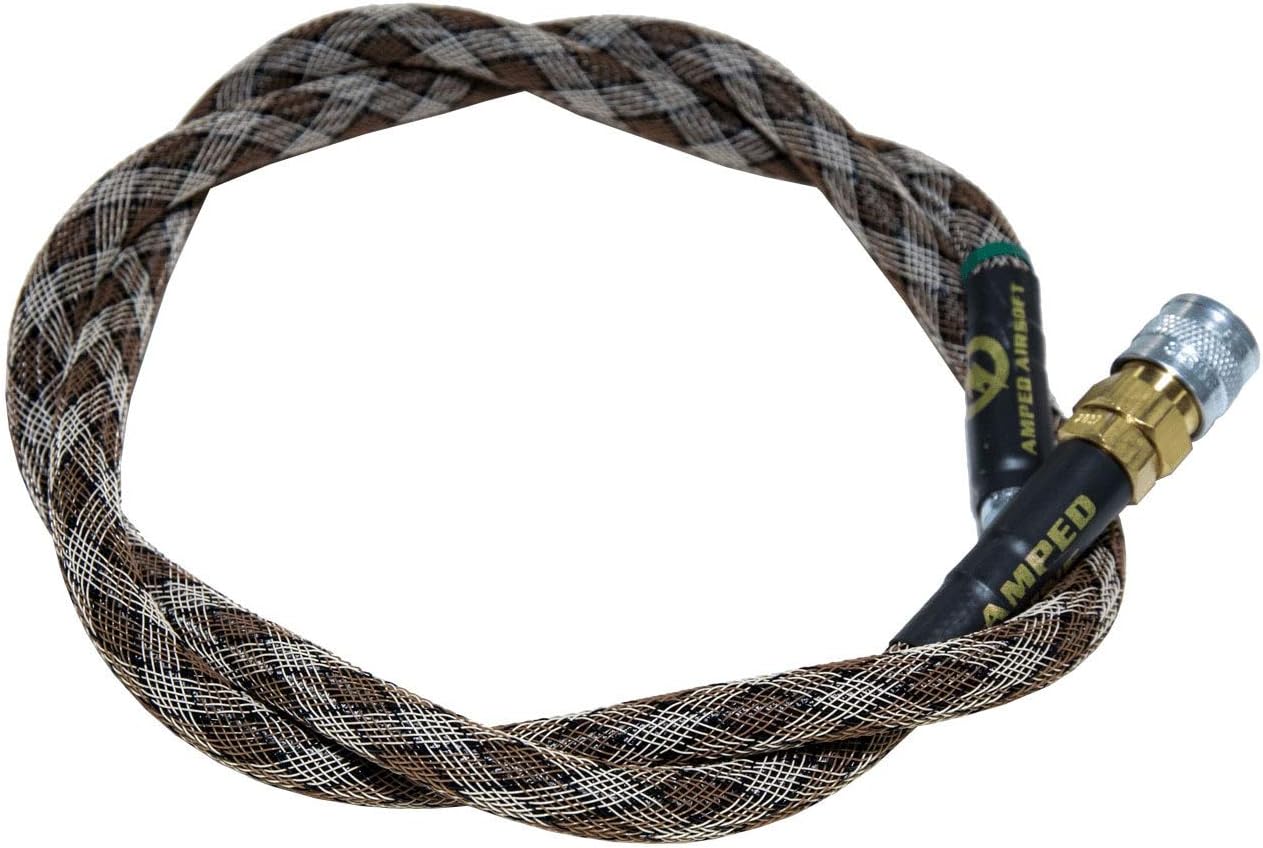 AMPED Airsoft Amped Line | Standard Weave for PolarStar, Wolverine, and Redline HPA Units 42 Inch Snake