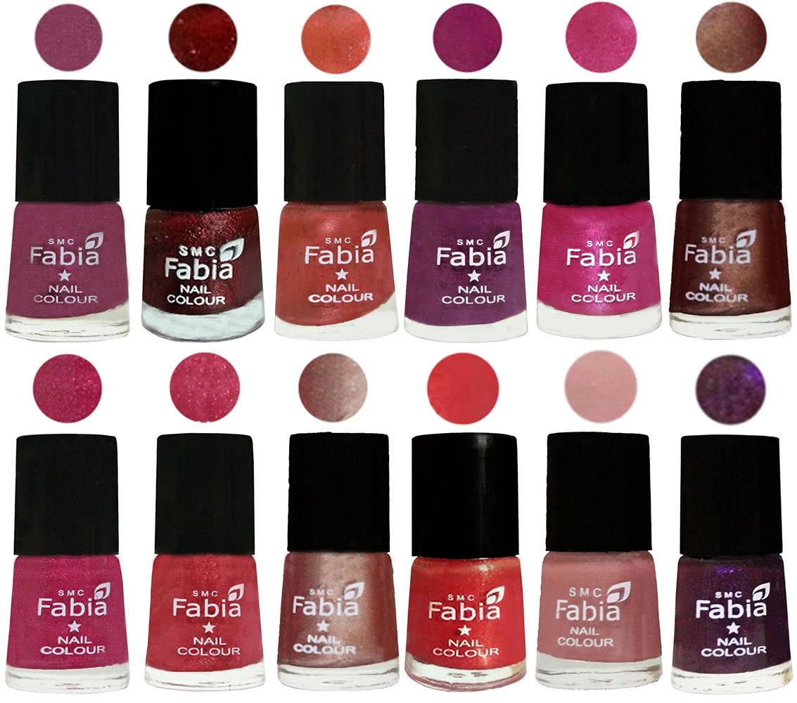 Platinum Collection 6 ml each Set of 12 High Shine Long Lasting Nail Polish Colors,0727-image-40