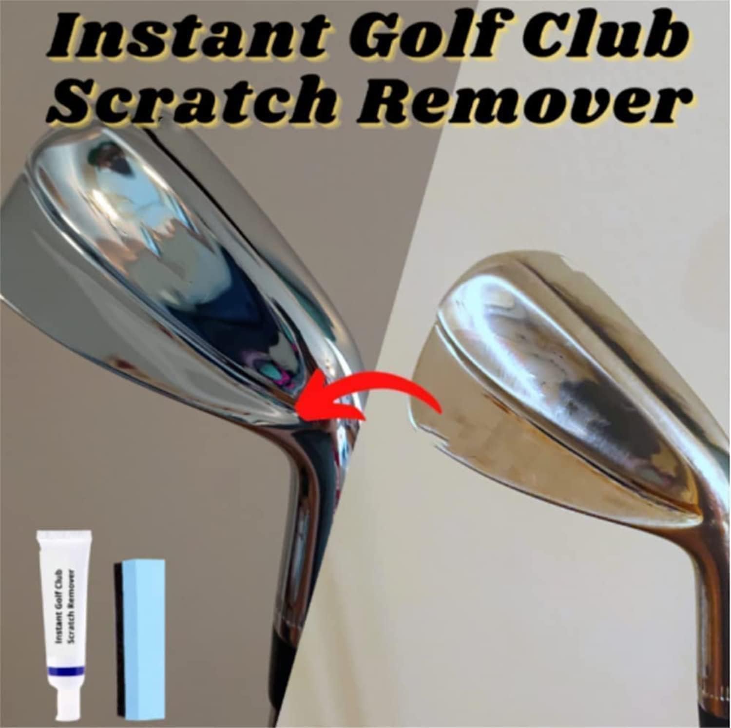 Rimozione istantanea dei graffi del club di golf,Pulitore del club di golf con spugna,Agente di pulizia del club di golf,Agente di riparazione dei graffi del club di golf,Rimuove