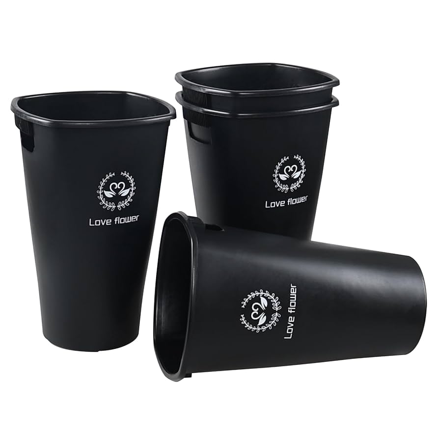 Amazon.com : Xowine 16 Inch Plastic Tall Floral Buckets for