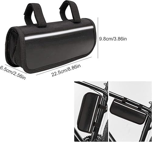 Miniatura 6 de Kit de herramientas de bicicleta, kit de reparación de bicicletas con bomba y bolsa, kit de reparación de parches de neumáticos de bicicleta, kit de