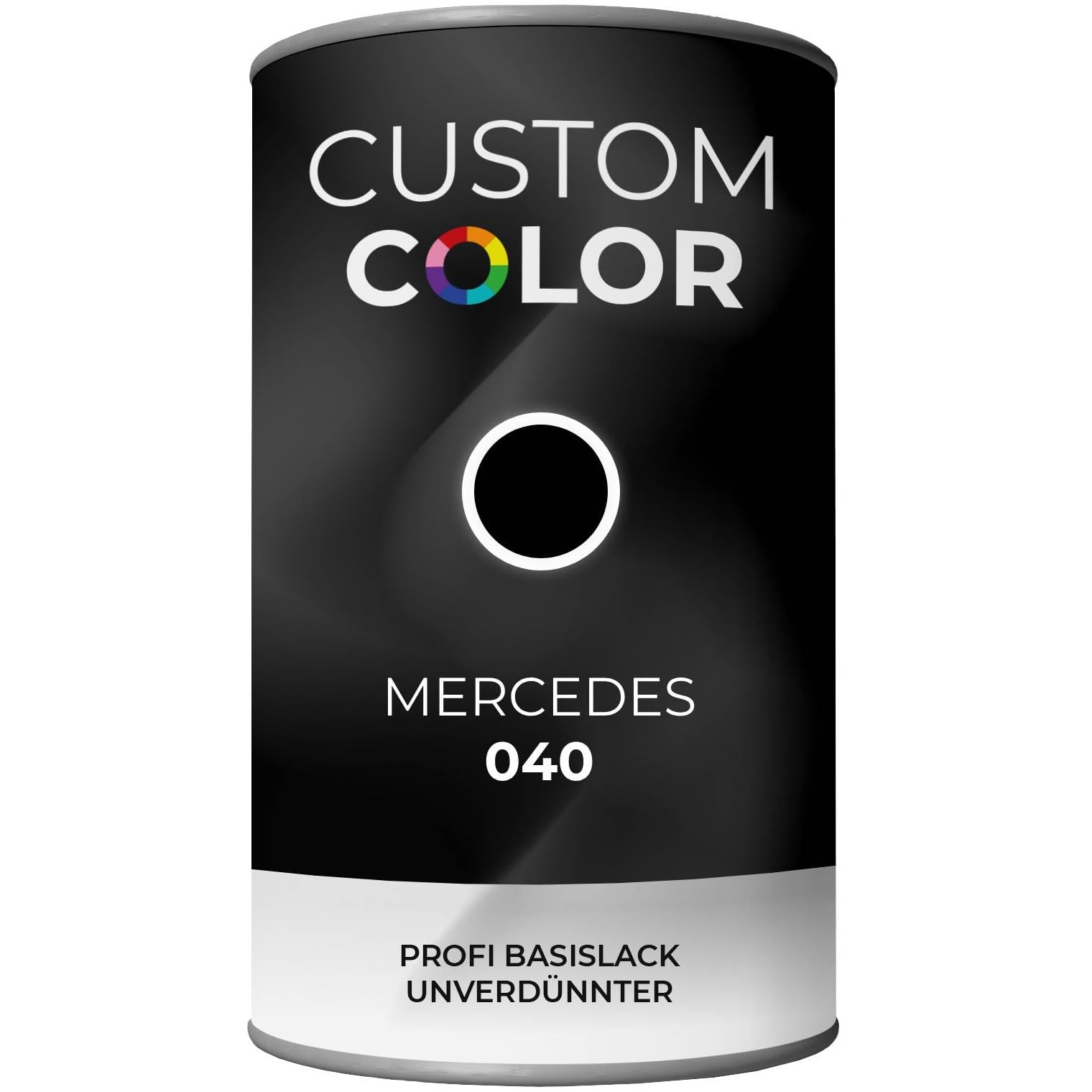 Autolack 1 Liter für MERCEDES 040 basislack unverdünnter 1:1