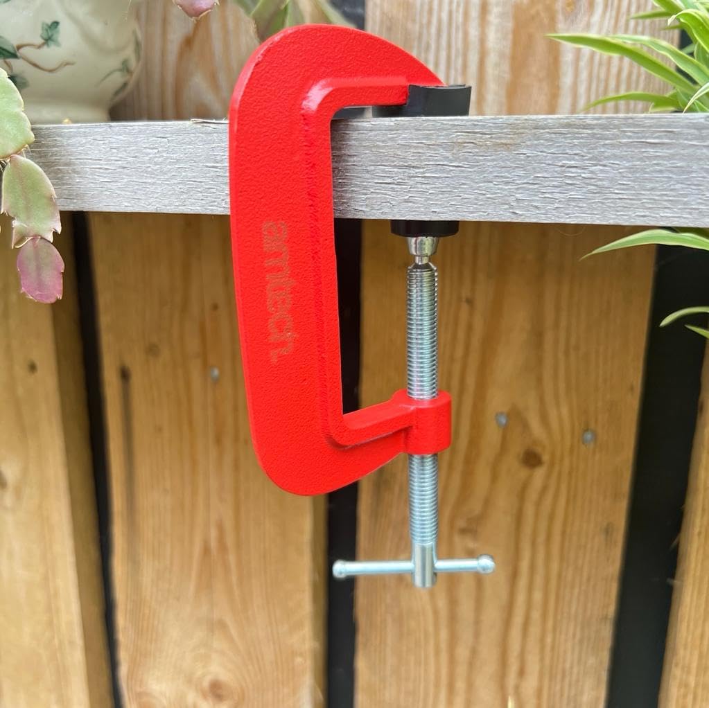 G CLAMP 3 INCH | Heavy Duty clamp for Woodwork | Workbench clamp | Wood clamp | Metal Work | Model Makers | 75mm 3 Inch clamp