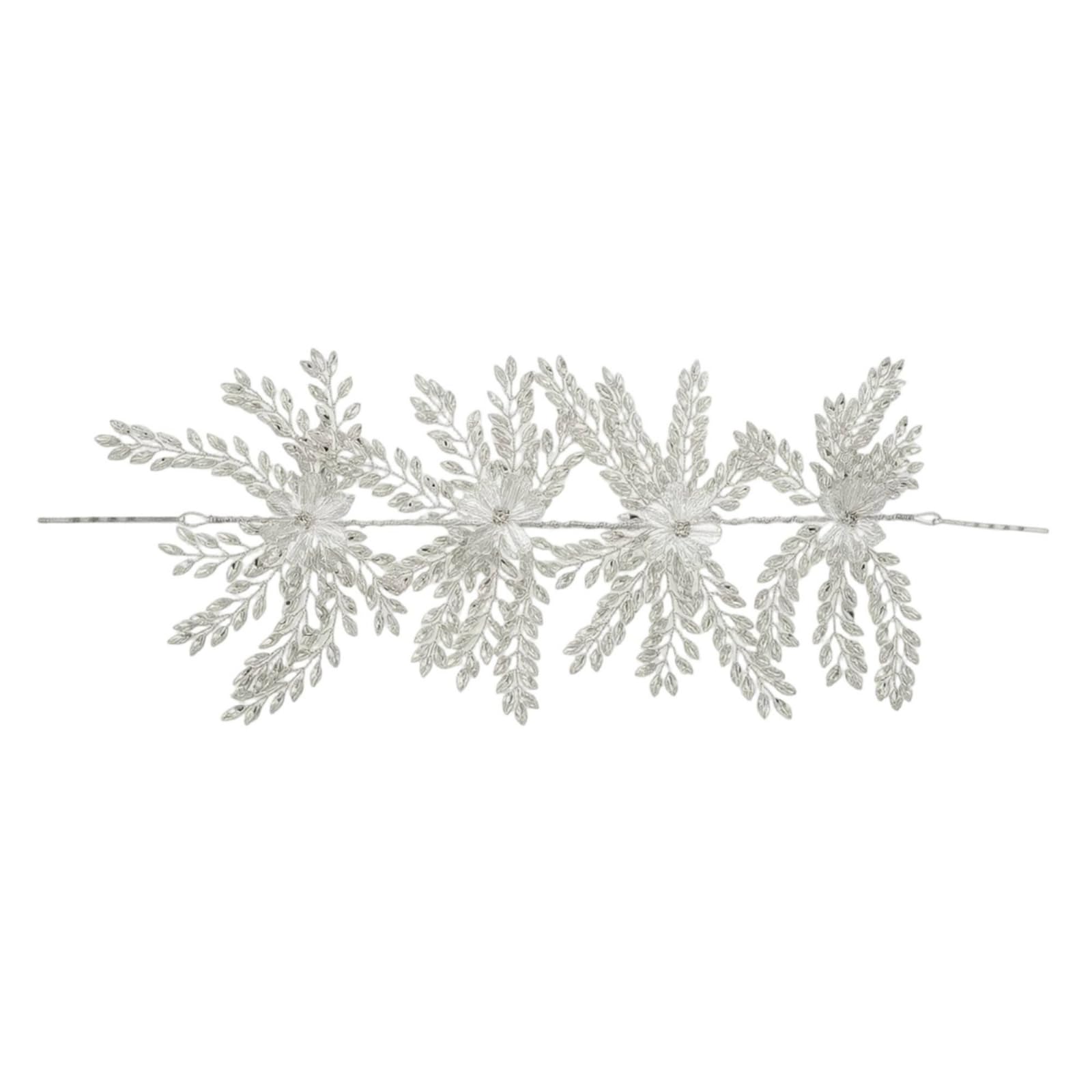 Almencla Women Wedding Hairband Braut Haarreif Haarband Haarschmuck Haarrebe mit Funkelnden Strasssteinen Und Zartem Draht für Hochzeit Braut Brautjungfern Fotoshooting Abendfeier, HS-J7028S
