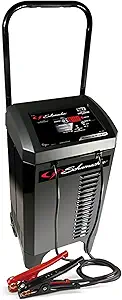 Schumacher Electric Wheeled Automatic 6A Car Battery Charger and 200A Engine Starter, 6-in-1 Solution, Maintainer, 40A Boost, for 6V/12V Power Sport, Automotive, and Marine Batteries, SC1309