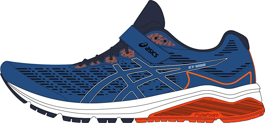 ASICS Kid's GT-1000 8 Running Shoes, 1, Imperial/Imperial