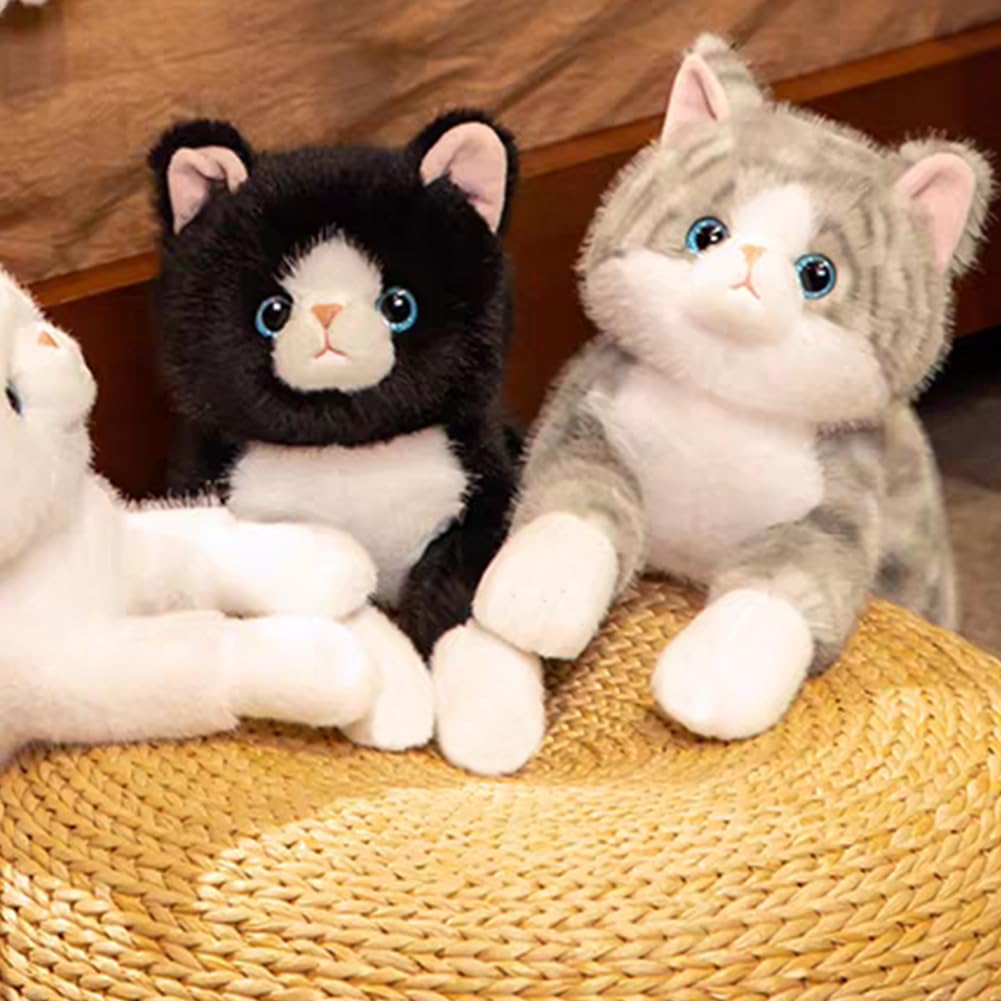 rappa knuffelkat perzisch - liggend - 30 cm