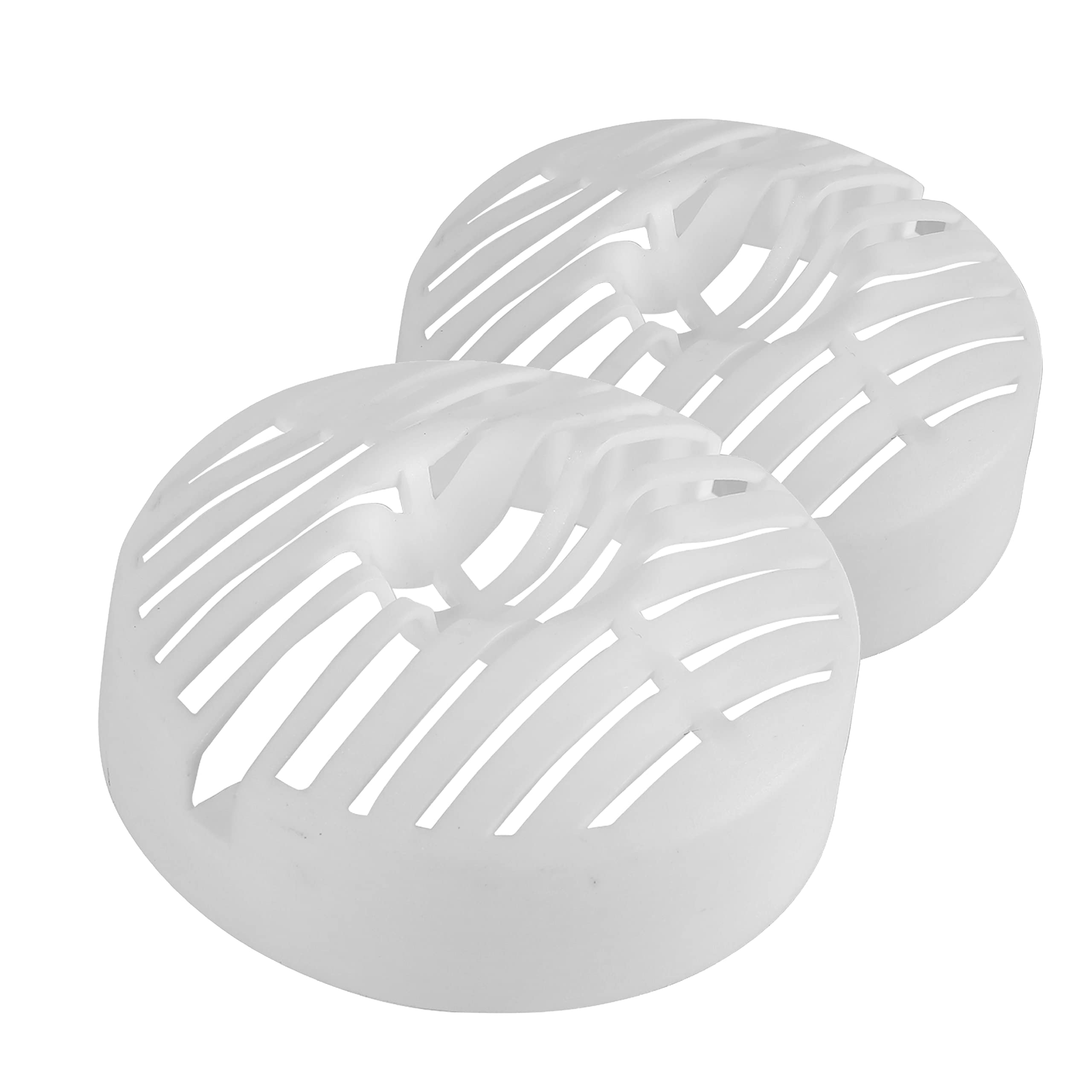 Pabbyeey Filtro Raccogli Capelli Per Scarico Doccia – 2 Pezzi – Compatibile Con Tempoplex 6960, 6961, 6962, 6963 – Design A Onda - 2