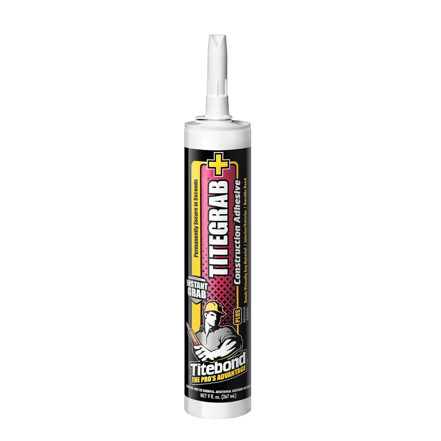 Titebond 9 Oz. TiteGrab Plus Construction Adhesive