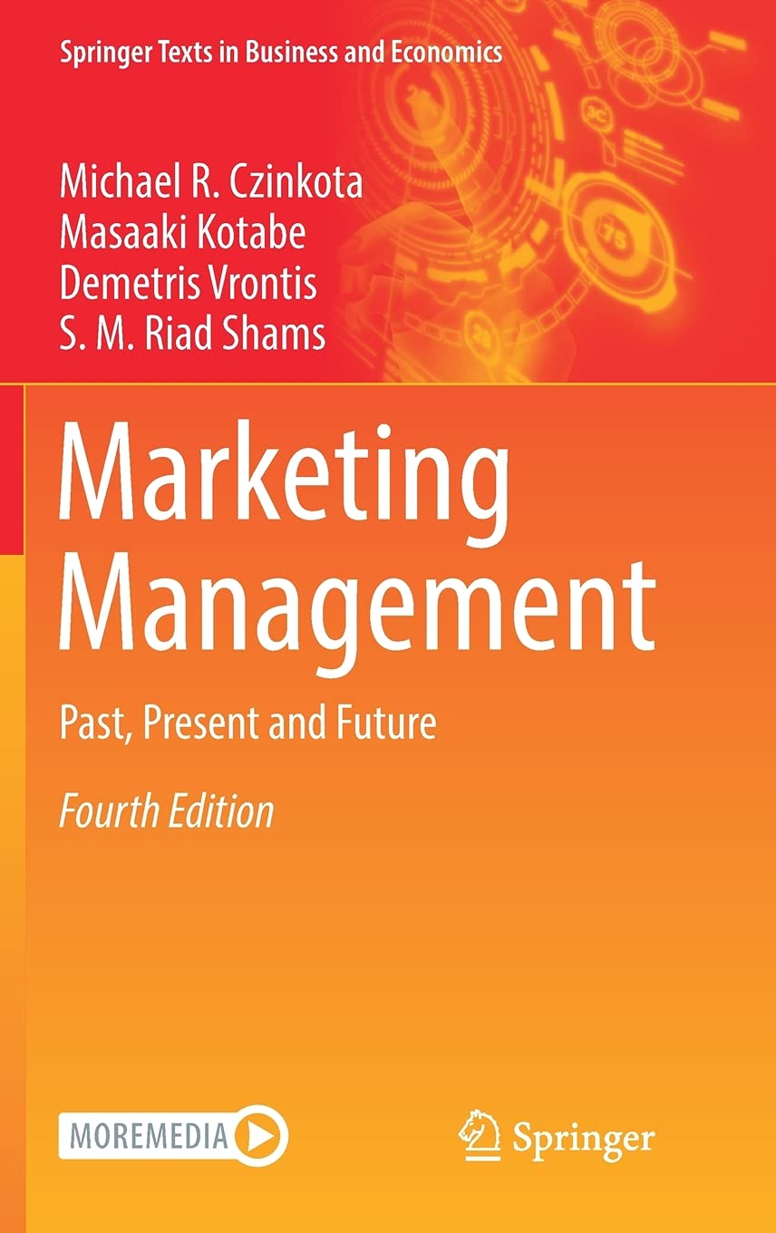 Springer Marketing Management: Past, Present and Future
