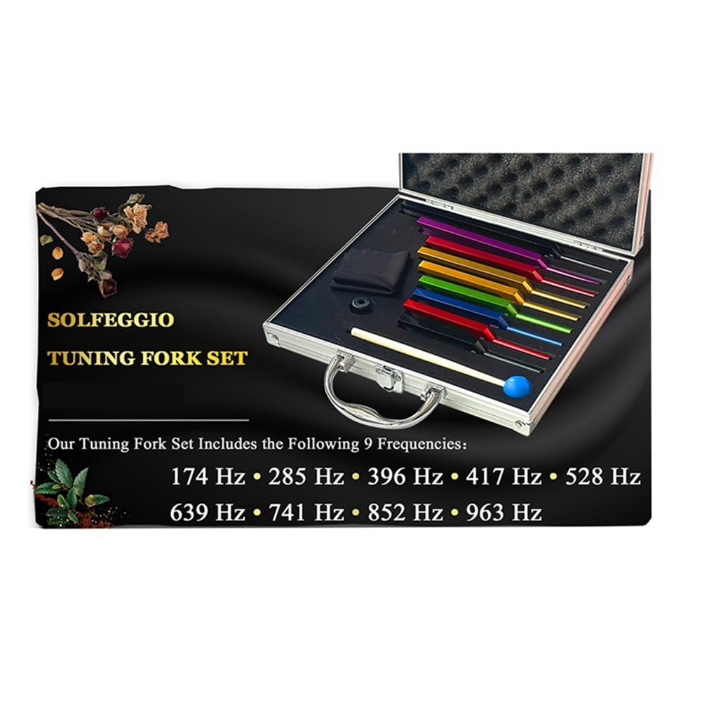 Chakra stemvork Set voor genezing, geluidstherapie, houden lichaam, met