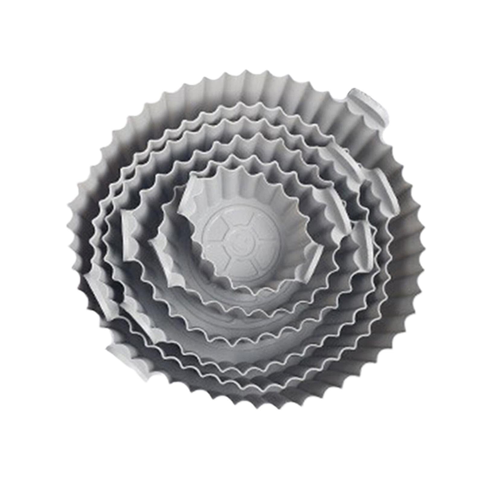 Silikon-Luftfritteusenkorb, Wiederverwendbare Backblechform For Pizza