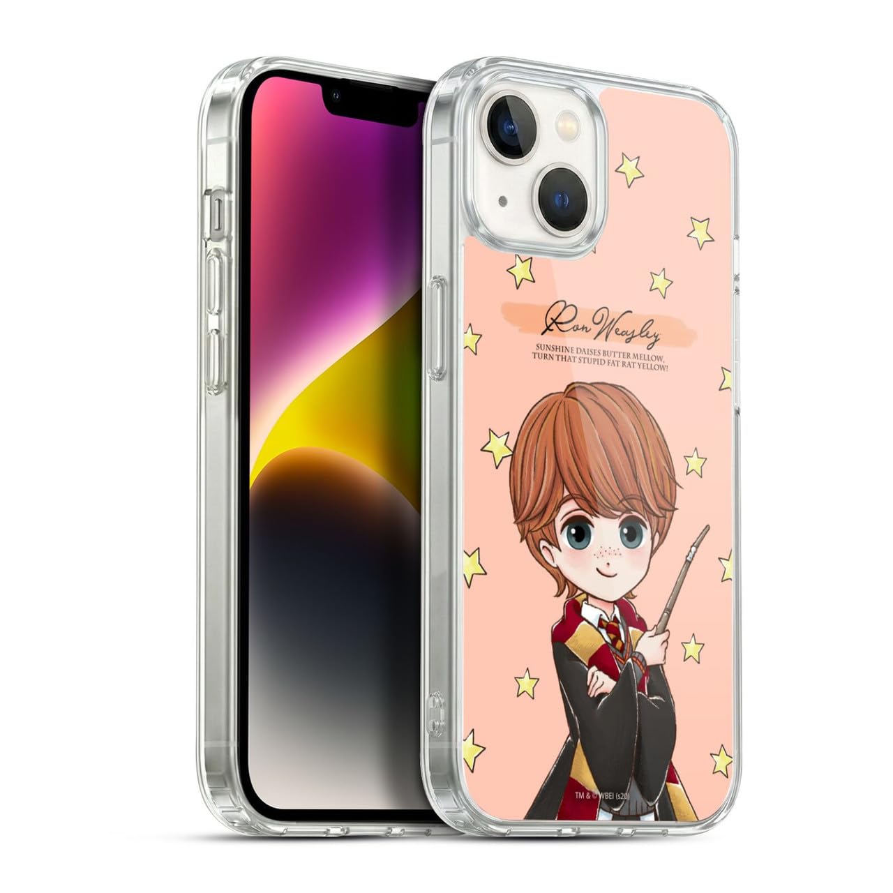 Head Case Designs Licenciado Oficialmente Harry Potter Patrón Luna Reliquias de la Muerte XXXVII Caso Funda de Gel Suave Compatible con Apple iPhone 12 / iPhone 12 Pro — view 149
