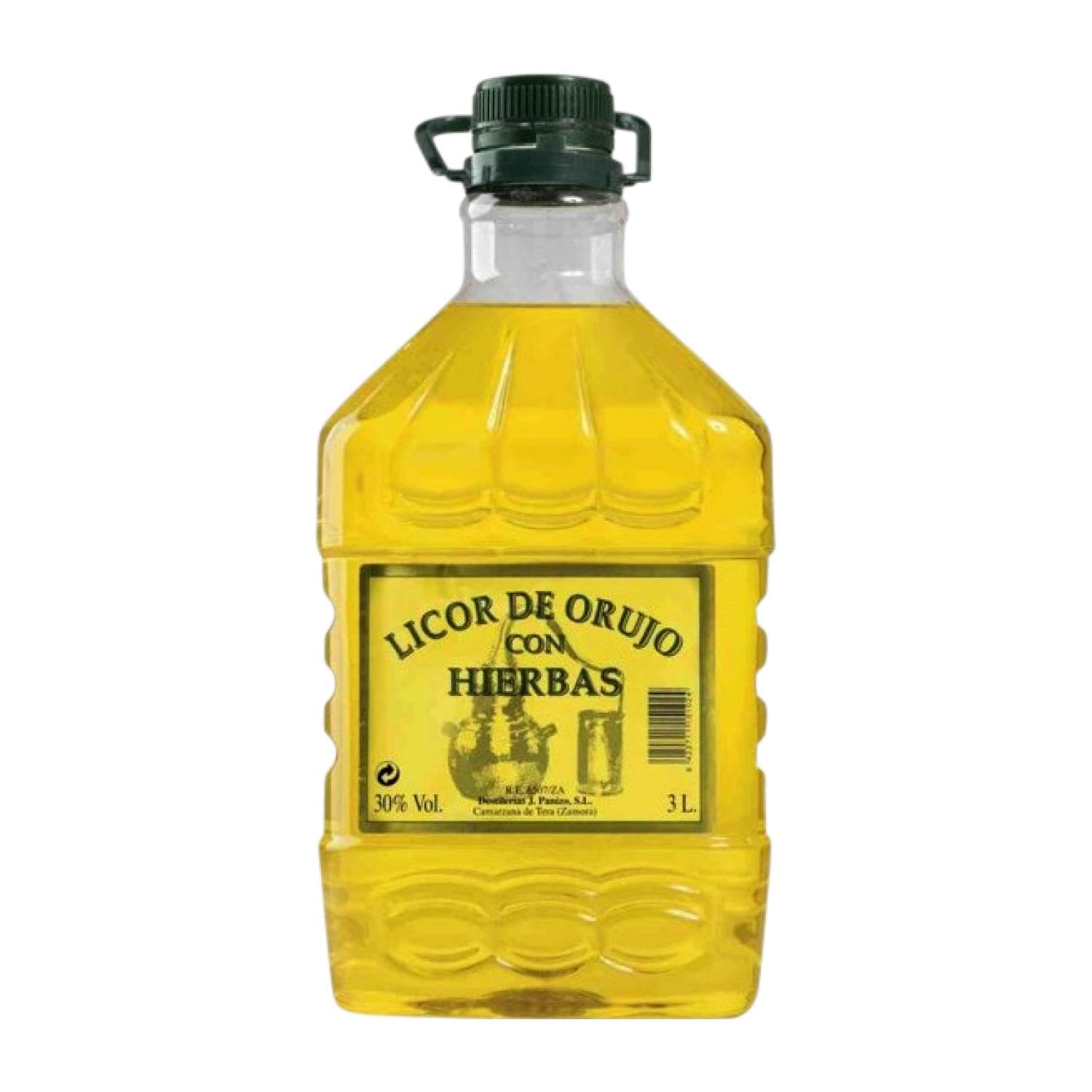Licor de hierbas Panizo Orujo PET Garrafa 3 L
