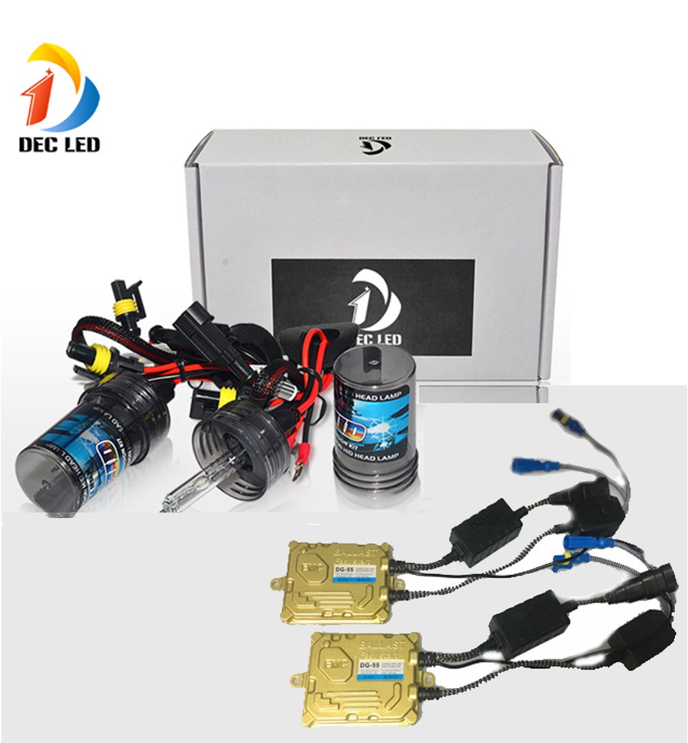 DEC LED 55W HID Conversion Kit Fast Start HID kit with Canbus EMC H4-2 6000K