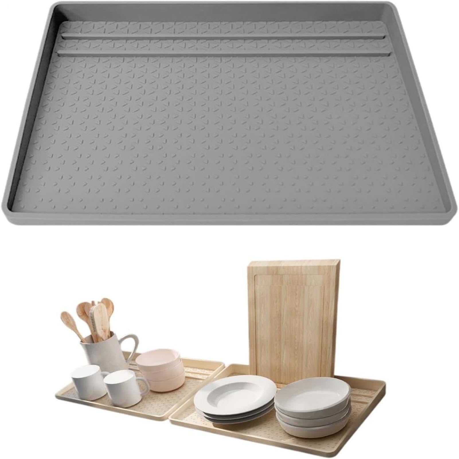 Crumb Catcher Tray - Silicone Toaster Mat Heat Resistant Non Slip