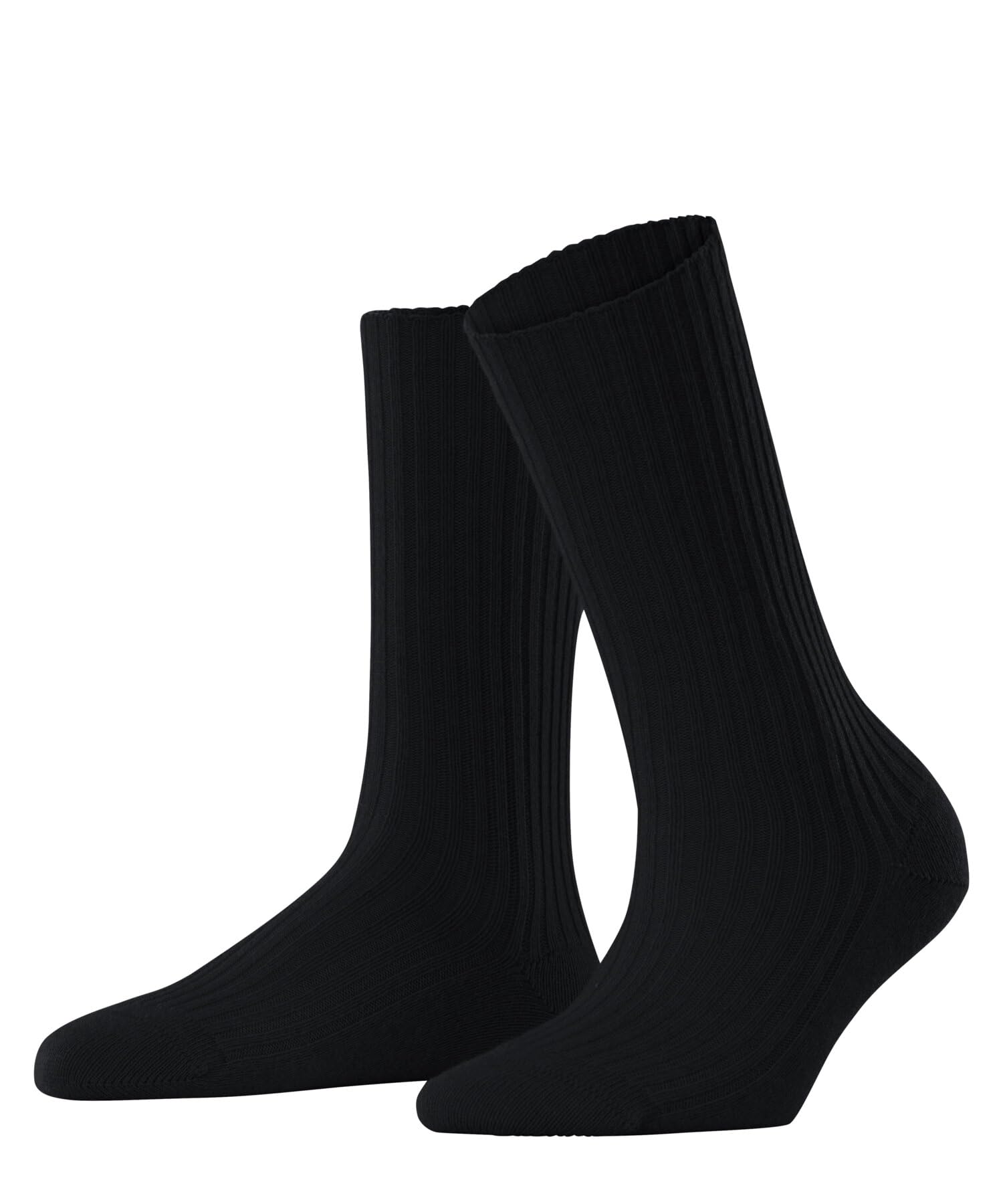 FALKE Women's Cosy Wool Boot Socks, Warming, Merino Cashmere, Crew Length, Light Stockings, Trendy Clothing, 1 Pair
