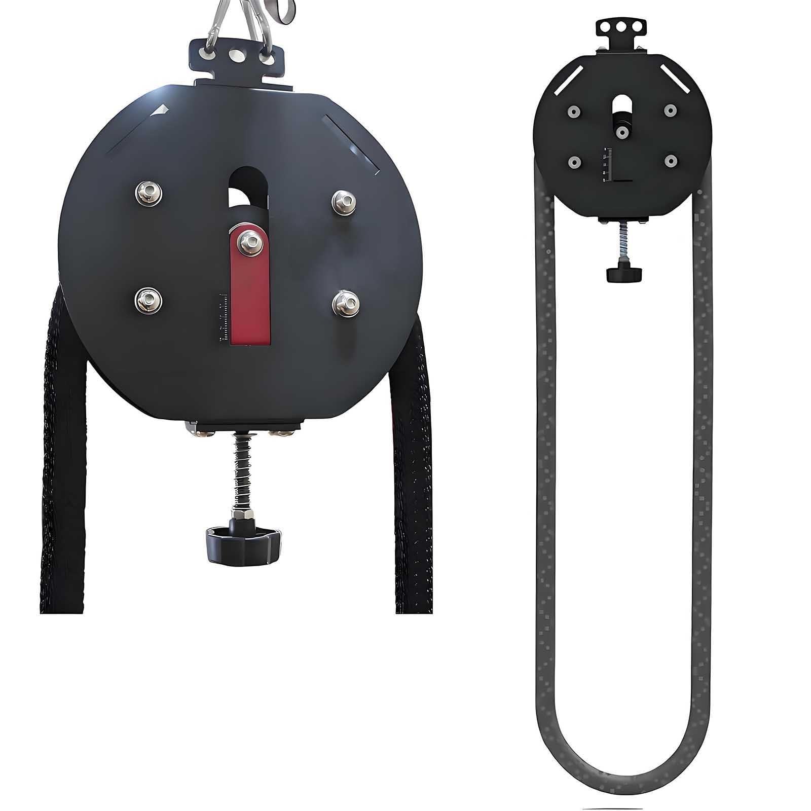 Corda da arrampicata per allenamento multifunzione Endless Rope Home Fitness Equipment, resistenza regolabile per resistenza muscolare, forza di presa, braccia, schiena, coordinazione del corpo