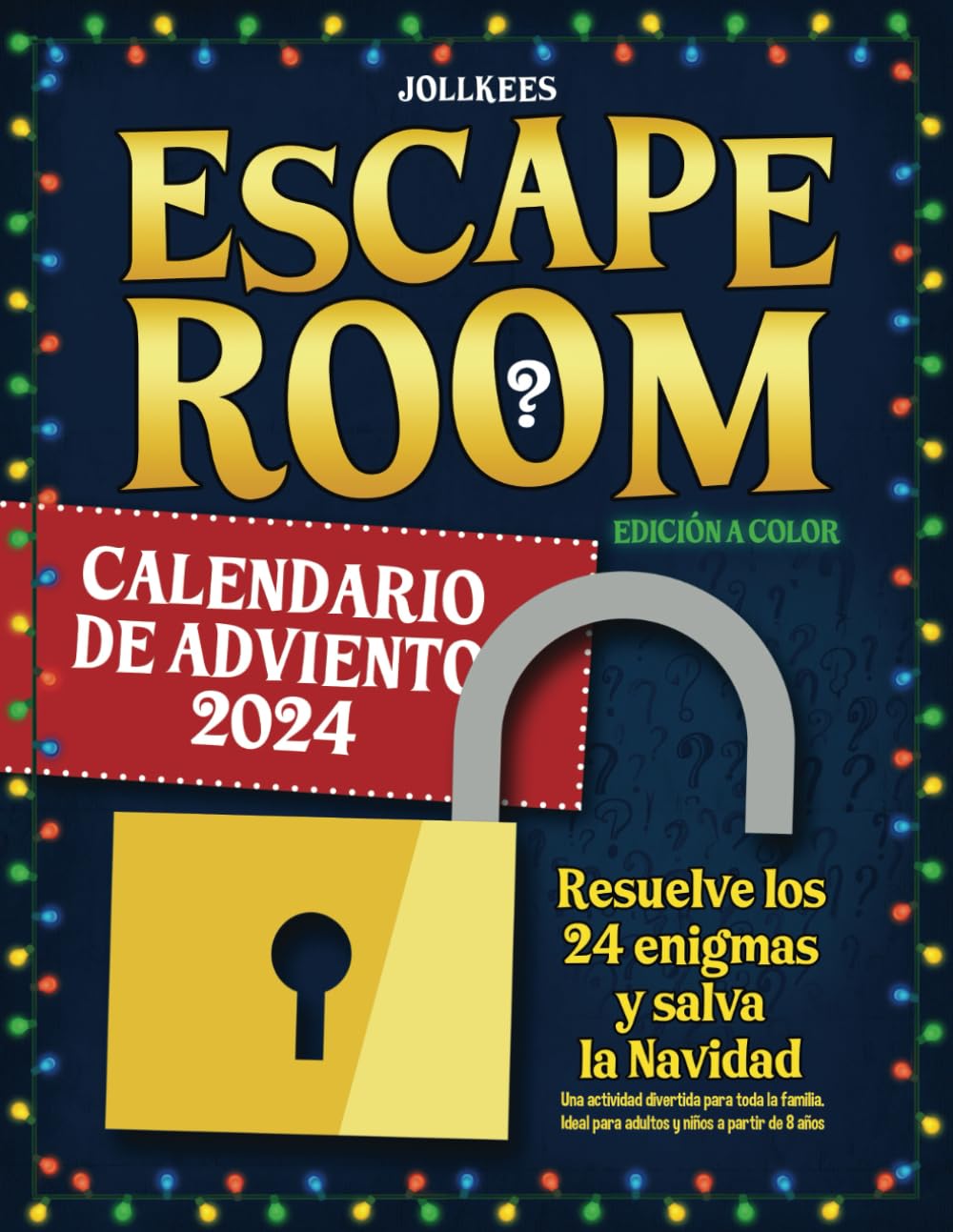 Calendario De Adviento Escape Juegos: Libro De Cuenta 71z7x | Envío Gratis