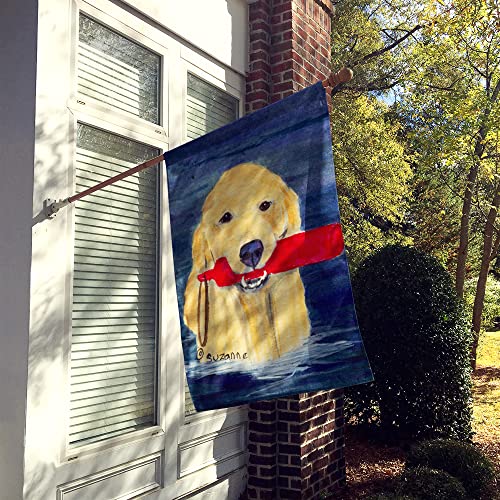 Drapeau Golden Retriever grand format canevas double face résistant aux intempéries - 3