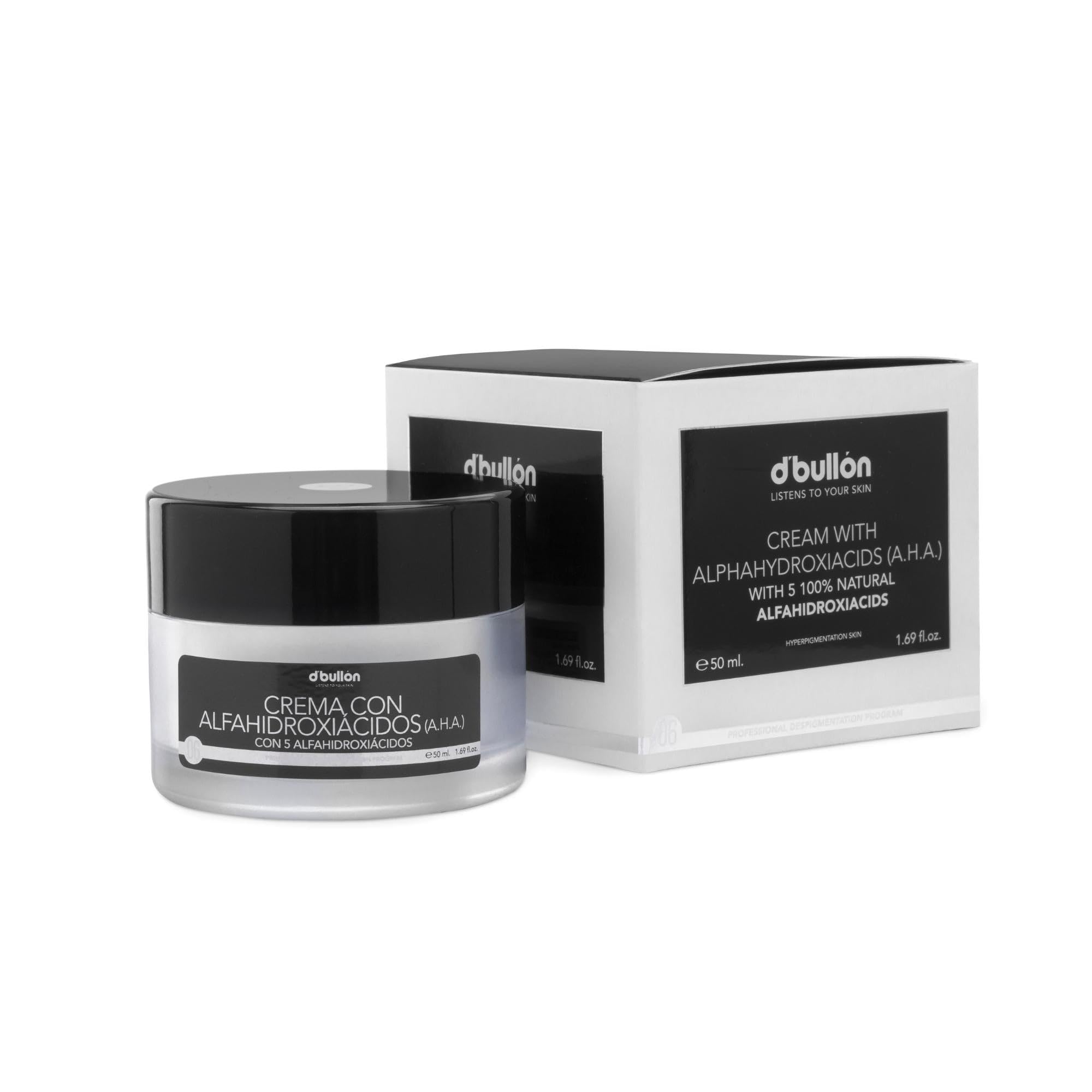 D'Bullón Professionelle Creme mit 5 Alpha-Hydroxy-Säuren A.H.A. - 50 ml