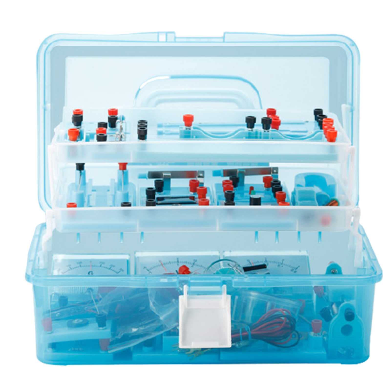 電気実験ボックスセット 物理学 電磁気学 電気実験ボックス 電磁気実験キット Amazon.co.jp: 電磁気実験ボックス、電気回路学習スターター