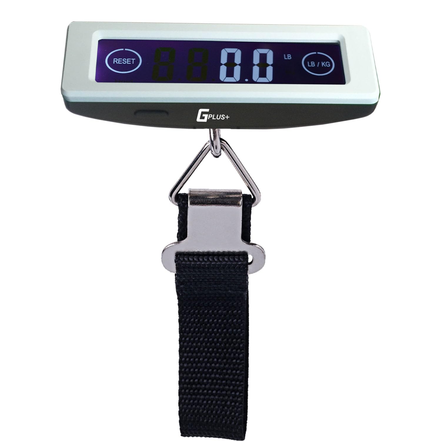Balance à Bagages Numérique Rechargeable avec Rétroéclairage 88 Lb/40 Kg, Balance de Pesée de Valise à écran LCD pour les Voyages et les Activités de Plein Air