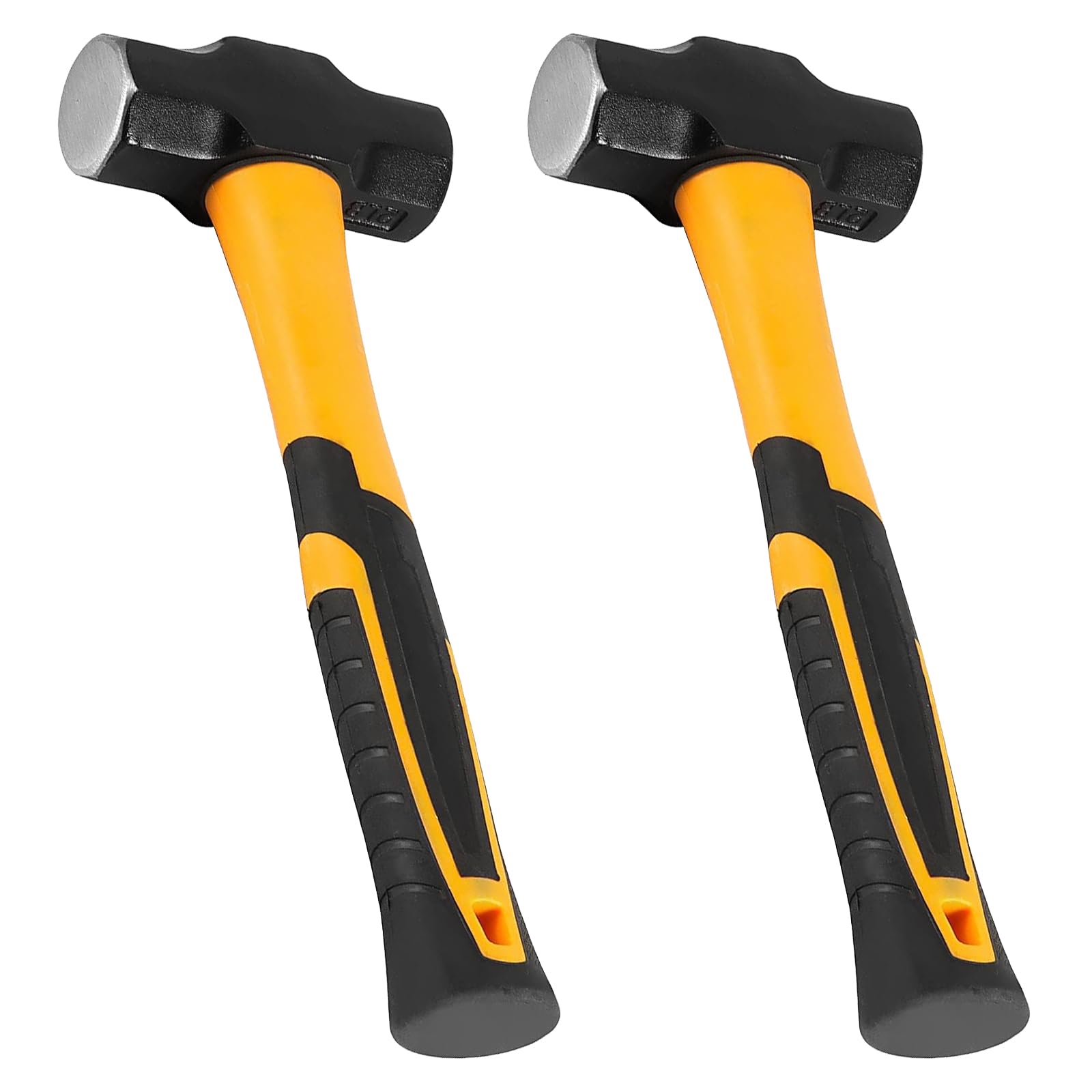 HOIGON 2 PCS 4 Lbs Sledge Hammer Set, 1.9kg Yellow Costa Rica - View #3