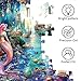 TangMosaic 1000 Piece Puzzle for Adults, Sea Siren Mermaid Jigsaw Puzzle, Impossible Hard Difficult Challenging Puzzles for Adults, Home Decoration Puzzle, Interlock Perfectly No Dust