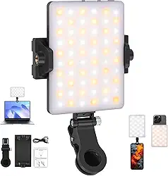 Luz para Gravar Video, Luz Led Portatil, Led Portatil, Luz de Led para Gravar Video, Iluminação para Video, Led para Celular