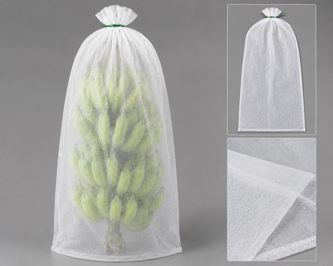 Non Woven Banana Bunch Cover, 17 GSM, Fruit Protection Wrapping Bag, Pack of 10-image-42