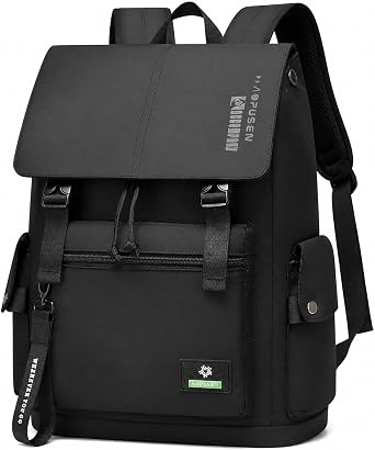17.3" Laptop Backpack, Water Resistant Business Work Backpack, Black | Durable 35L Rucksack, Large College Bookbag for School, Commuter Schoolbag, and Anti-theft Back Pocket Travel Bags