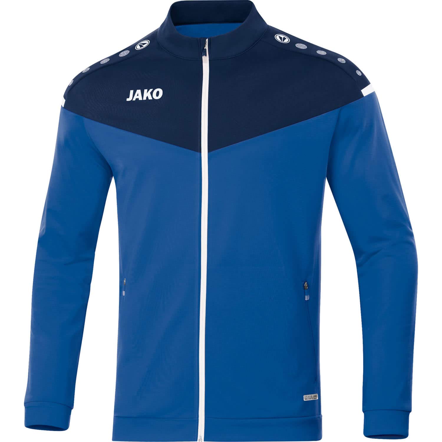 JAKO Herren Polyesterjacke Champ 2.0, Royal/Marine, 4XL