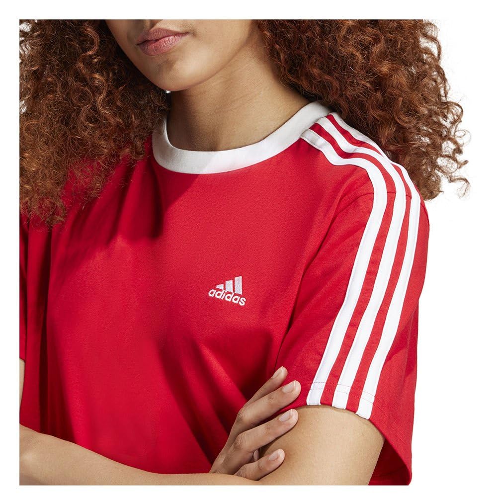 adidas Essentials 3-Stripes tee T-Shirt (Short Sleeve) Mujer (Pack de 1)