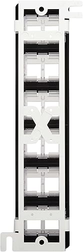 Miniatura 6 de Tripp Lite Panel de conexiones de montaje en pared de 12 puertos para conectores Keystone UTP, puertos giratorios giratorios, instalación vertical u