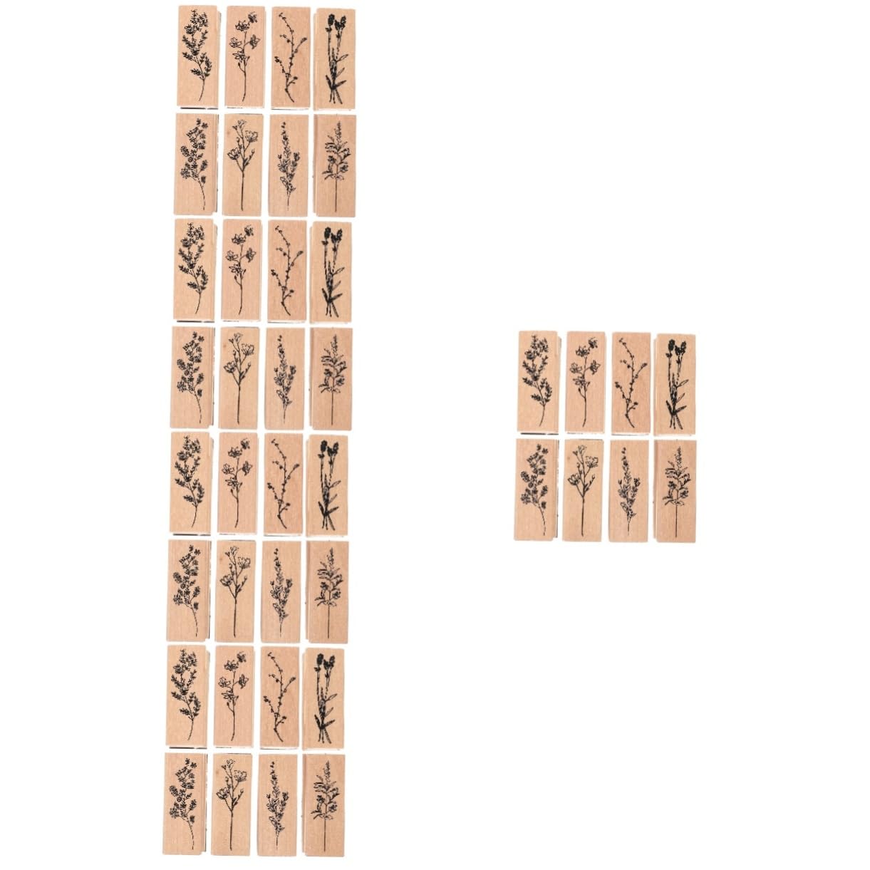 Gadpiparty 5 Ensembles Pour Enfants Alphabet Pour Argile Journal Artisanat Nom Bloc De Ton Trousse Timbres En Bois De Scrapbooking Cachet De La Bibliothèque 8 Pièces * 5